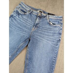 The Perfect Jean NYC Jeans Mens 38x32 Blue Slim Fit Stretch Straight Denim